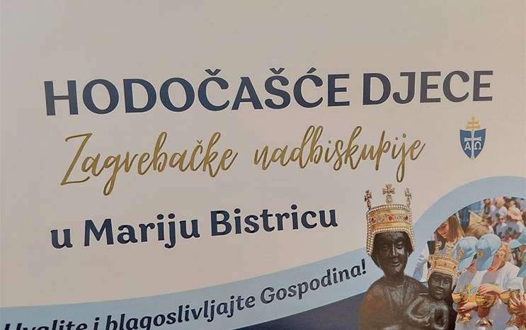 Hodočašće djece Zagrebačke nadbiskupije u Mariju Bistricu